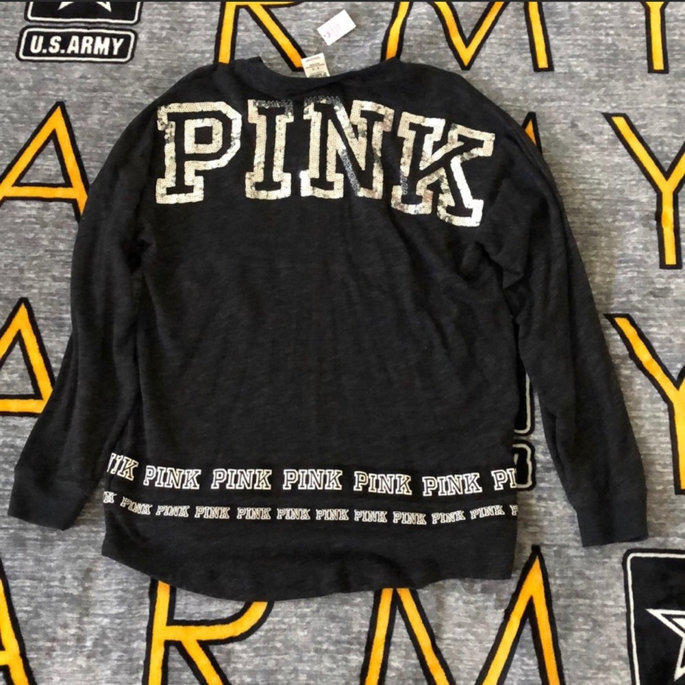 Victoria’s Secret Pink BLING Long Sleeve!!